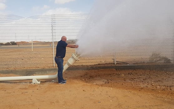 מאיר צור, צילום: מועצה אזורית הערבה התיכונה